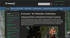 Desktop Screenshot of evenmoor.de